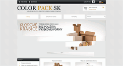 Desktop Screenshot of colorpack.sk